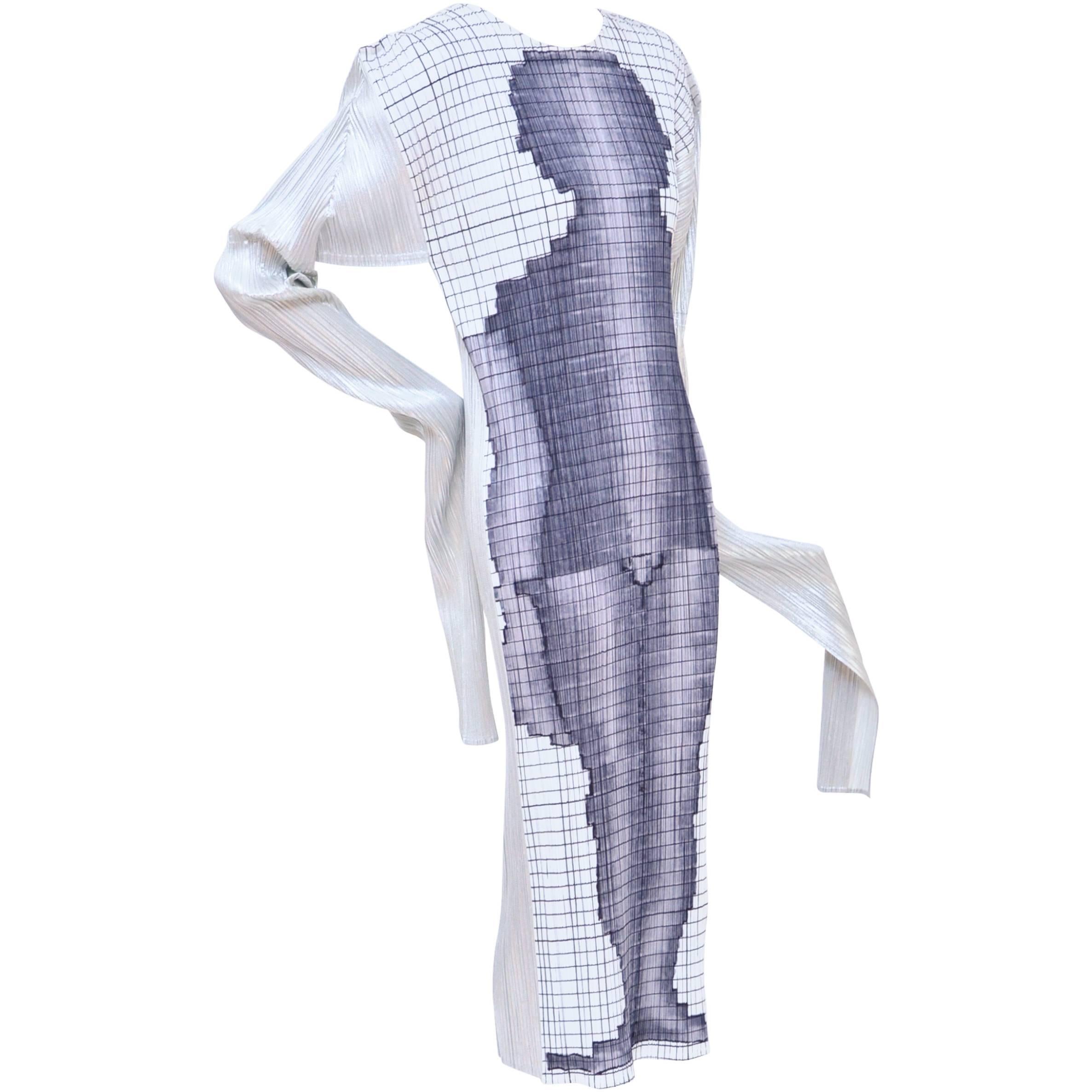 Collector's  Issey Miyake Dress Guest Artist Series No. 3 Tim Hawkinson  For Sale