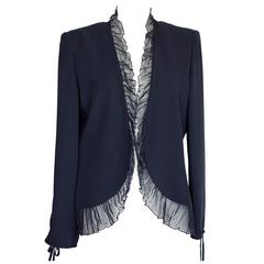 EMANUEL UNGARO Dress Jacket Pant 3 piece Exquisite Evening Set New 8