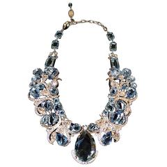 Unique Carlo Zini Milano Crystals Necklace