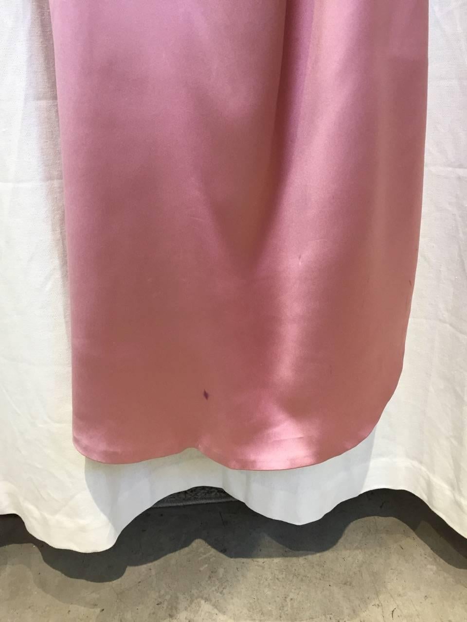 Gucci by Tom Ford pink mauve silk gown 5