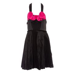 Lanvin By Alber Elbaz Pleated Dress With Racer Back, Spring 2007 6