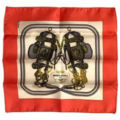 Men's Hermes Petite Scarf Brides de Gala Celebrating Bluette 75th Anniversary 3