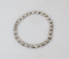 Hector Aguilar Taxco Sterling Silver Choker Necklace 1949