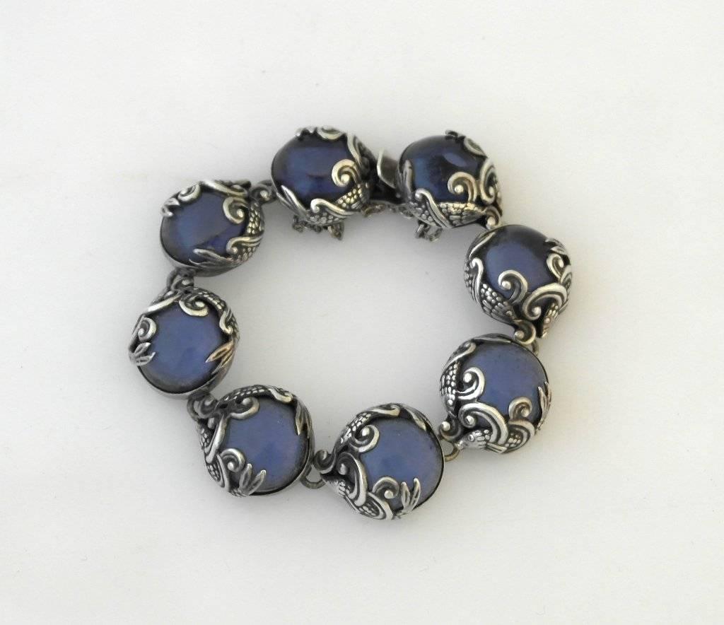 los castillo silver bracelet