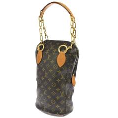 Louis Vuitton Limited Edition Collector's Monogram Chain Top Handle Shoulder Bag 6