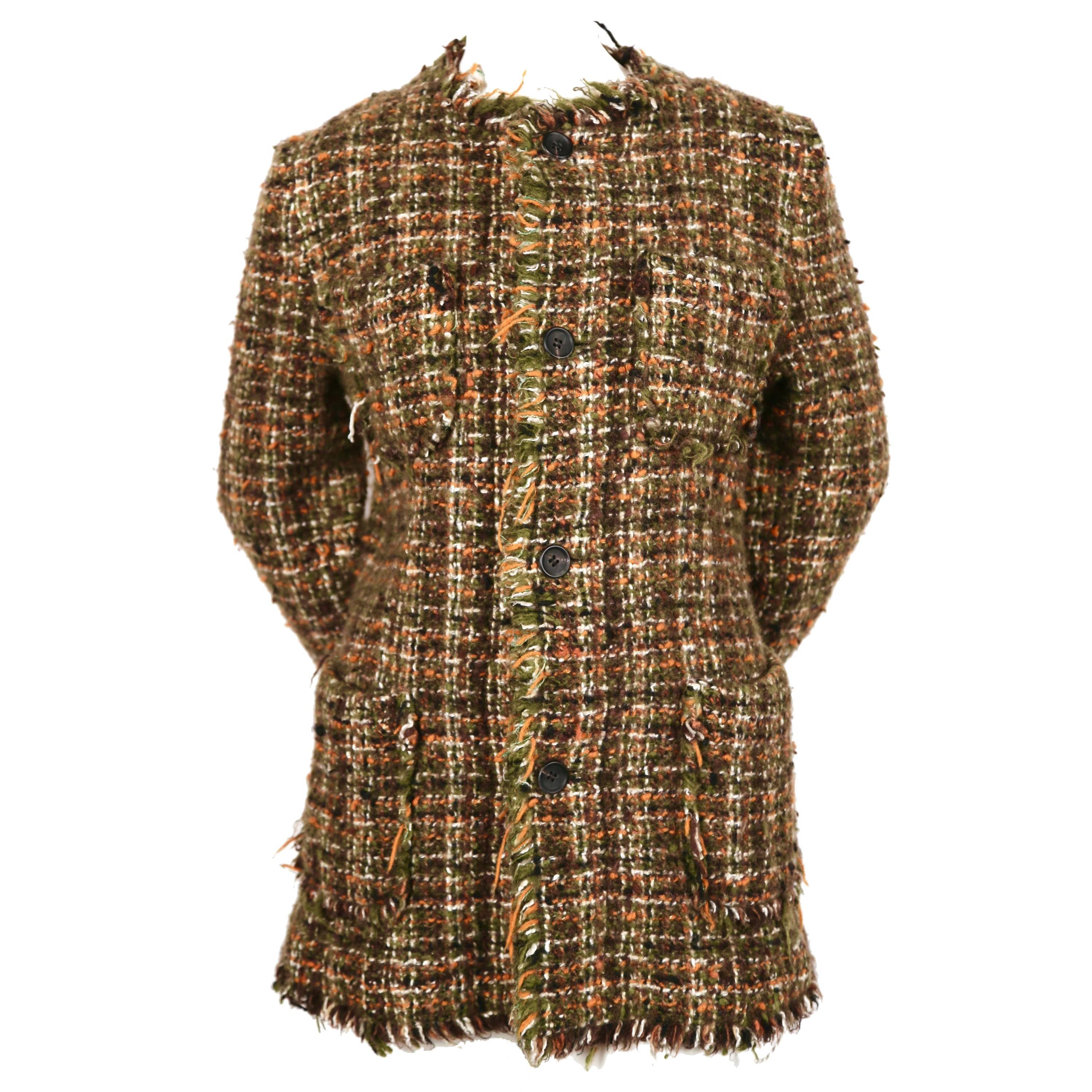 Junya Watanabe Comme des Garcons tweed coat, 2003 