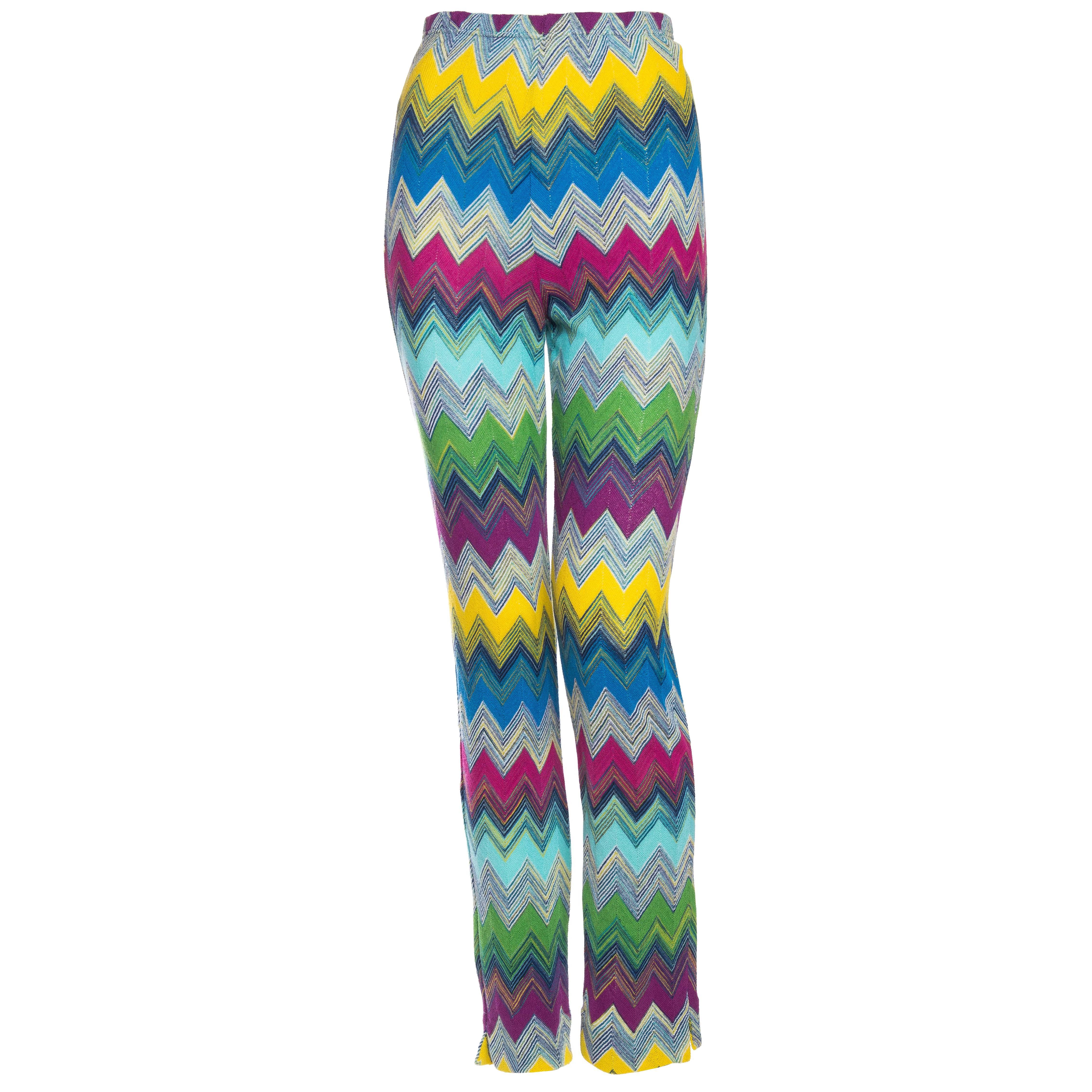 Classic Missoni Knit Pants