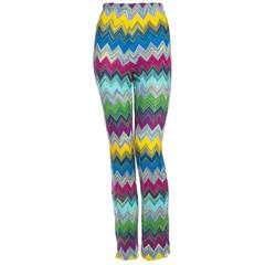 Classic Missoni Knit Pants 5