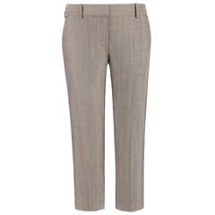 ALEXANDER McQUEEN S/S 2005 "It's Only A Game" Cropped Capri Trouser Pants 10