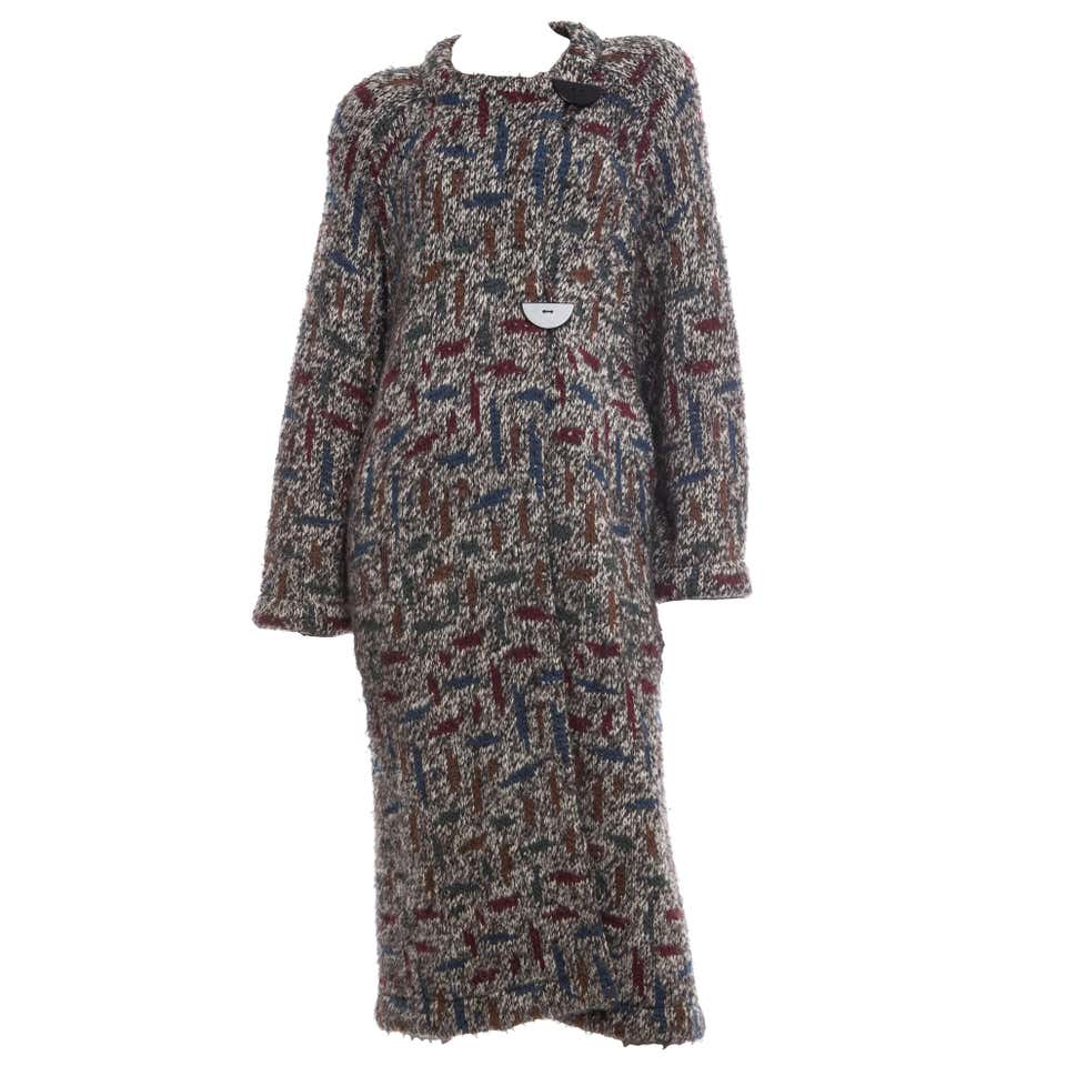 MISSONI boucle wool coat For Sale at 1stdibs