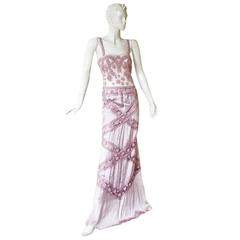 Stunning Valentino Embroidered Evening Gown 5
