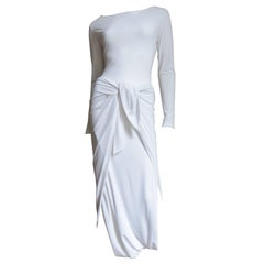 Norman Kamali Vintage Diaper Dress 1