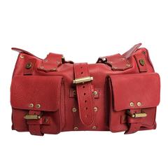 Mulberry Red Leather Roxanne 