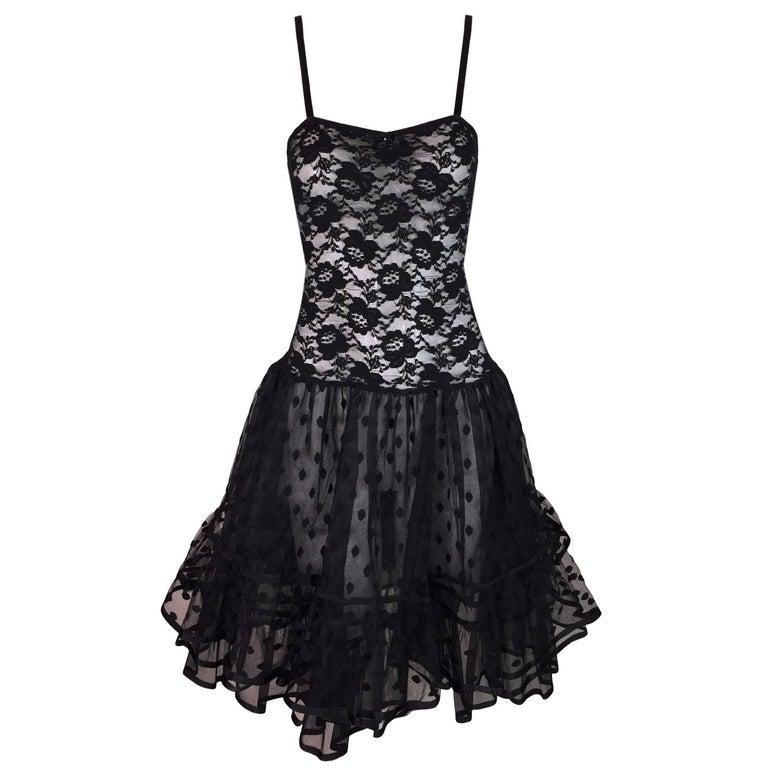 dior sheer skirt