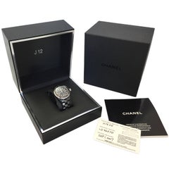 Chanel J12 Black Ceramic Automatic Watch H1626 10