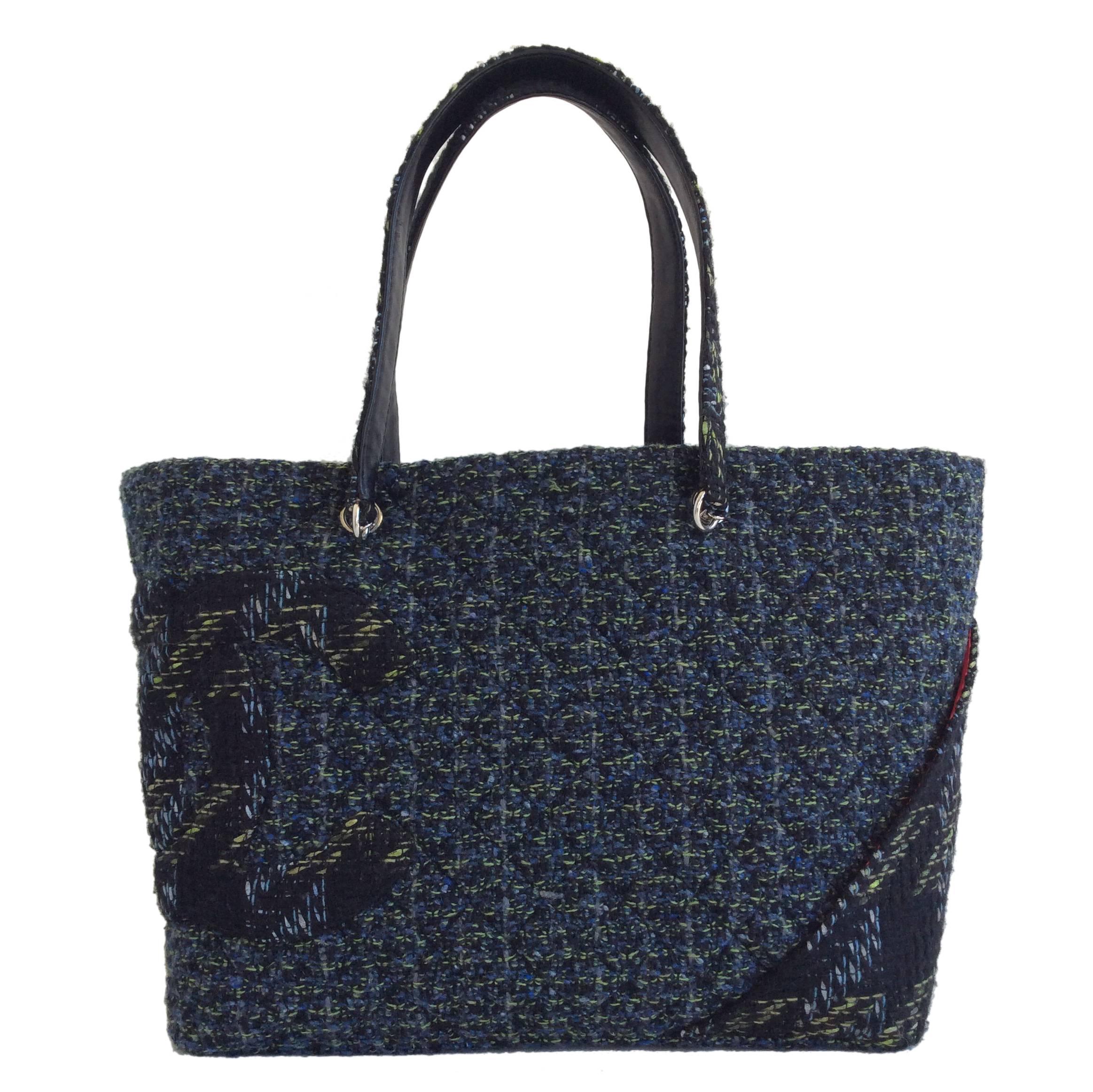 Chanel Tweed Tote 
