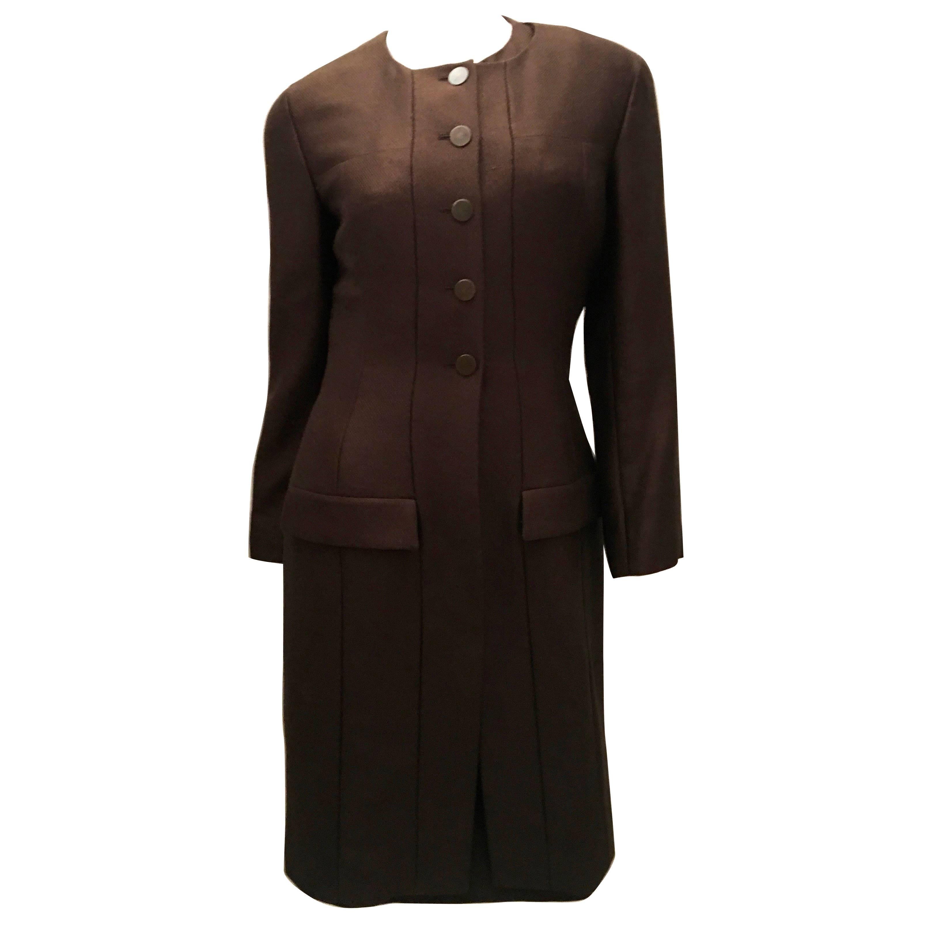 Chanel Coat w/ Matching Dress - Mint Condition - Absolutely Flawless For Sale