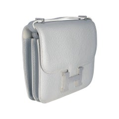 Hermes 18cm Silver Constance Bag