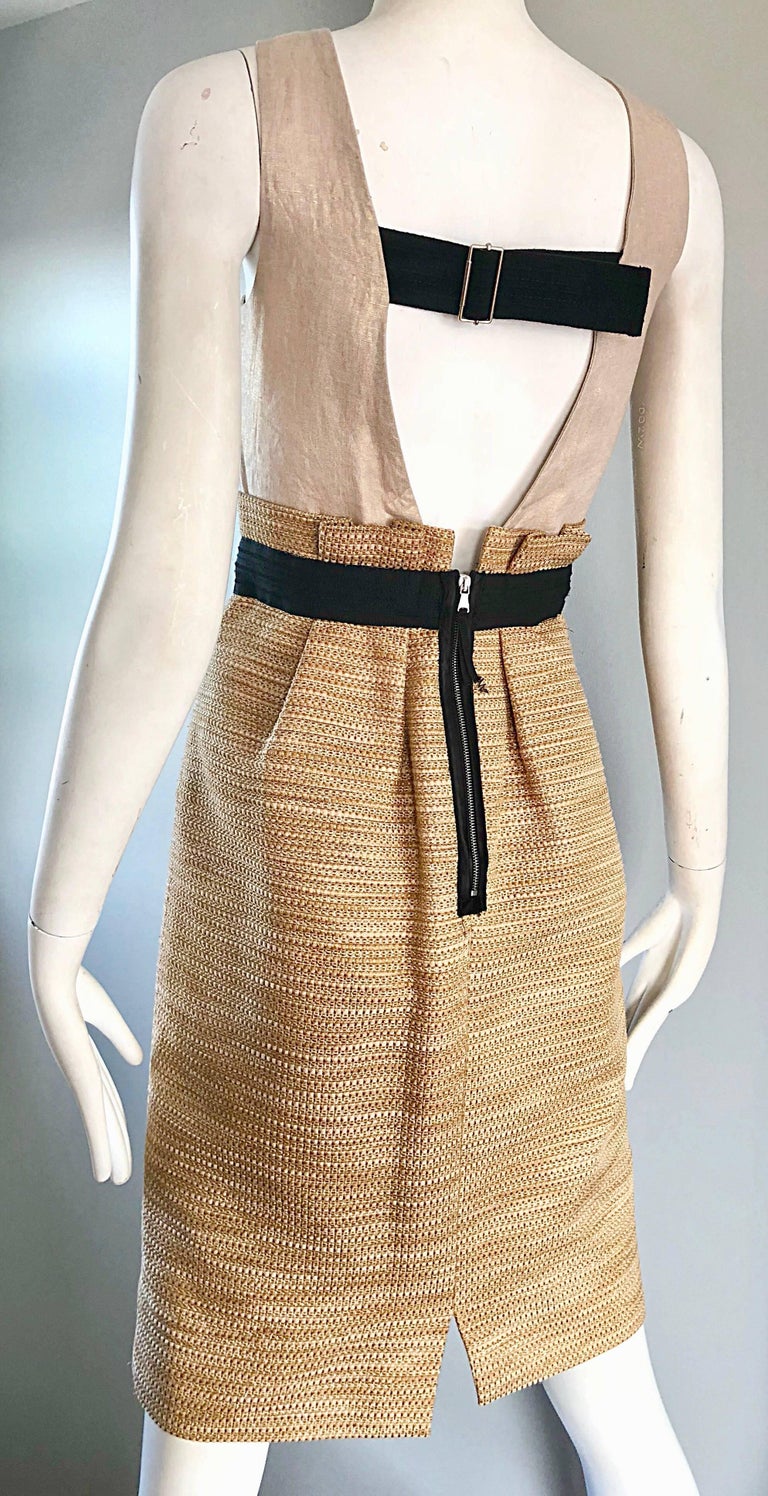 Combinaison Vintage Dolce & Gabbana - Taille 38, Couleur Nude, Neuf Sans Étiquettes