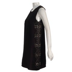 Schwarzes Gucci-Kleid mit Nieten aus dem 21. Jahrhundert 