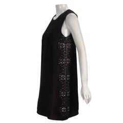 21st Century Black Studded Gucci Dress 1