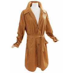 Liberty of London Ladies Trench Coat Made in Italy Size M Vintage 1950s