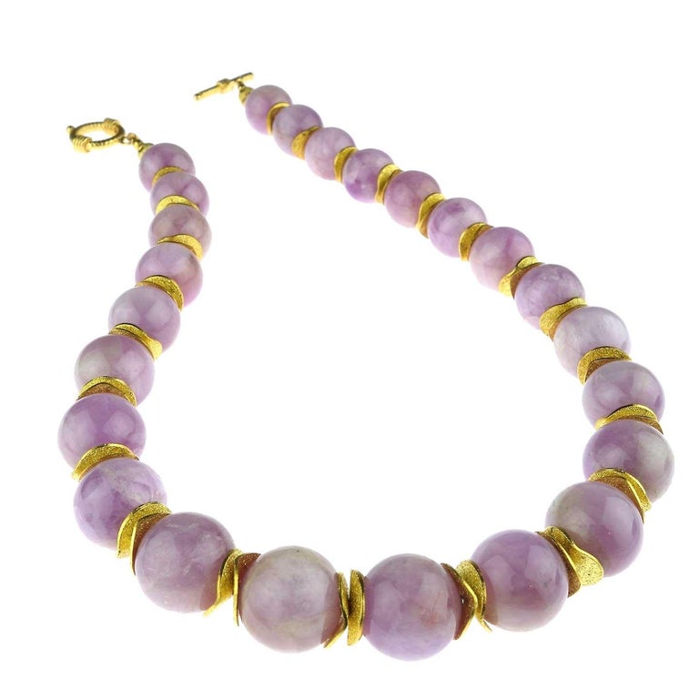 Pink Kunzite Necklace For Sale at 1stdibs