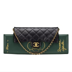 Chanel Runway Brasserie Calfskin Gabrielle Shoulder Flap Bag and Clutch, 2015 