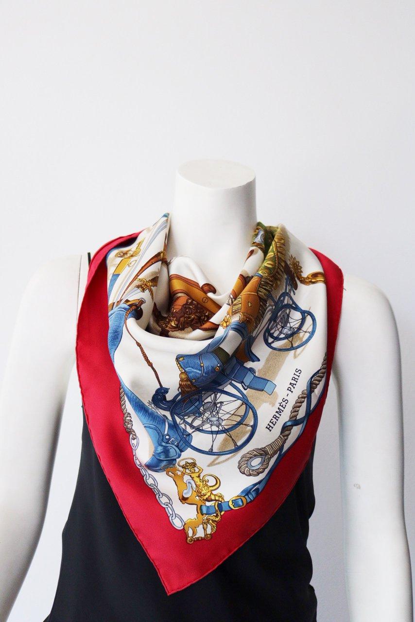 Hermes Musee Vintage Scarf by Philippe Ledoux 1