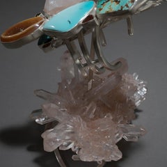 Studio Greytak 'Turquoise Bracelet On Himalayan Quartz' with Citrine & Sunstone