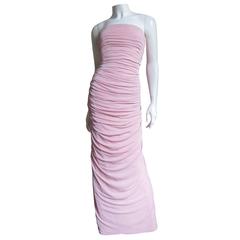 Incredible 1970's Estevez Ruched Gown 10