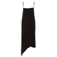 John Bartlett Black Double - Faced Cashmere Dress, Autumn - Winter 1999 1