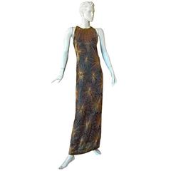 Published Halston Fireworks Evening Gown & Matching Jacket 2
