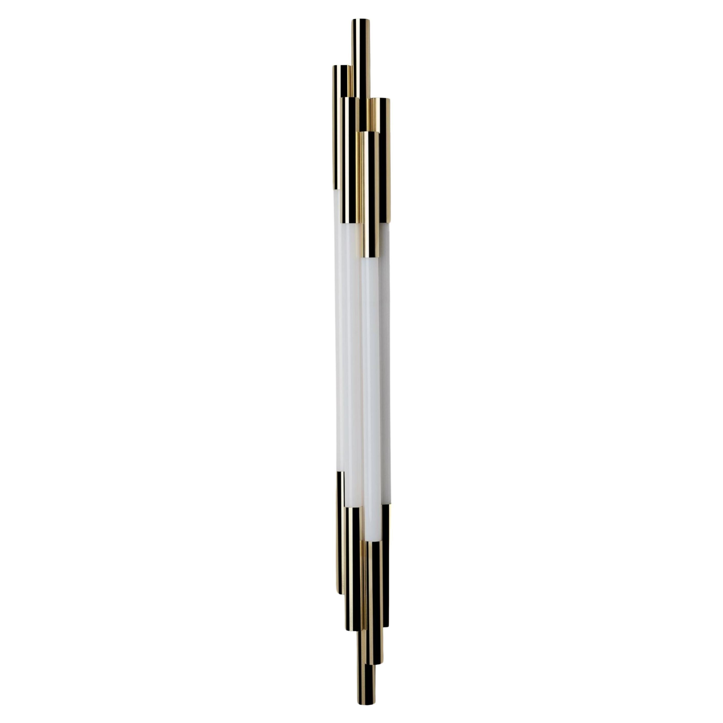 DCW Editions Org Wall Lamp 1050 in Aluminium and Glass by Sebastian Summa For Sale