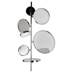 DCW Editions Tell Me Stories Mirror Light in Silver by Giulia Liverani