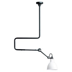 DCW Editions La Lampe Gras N°312 Pendelleuchte mit weißem Schirm