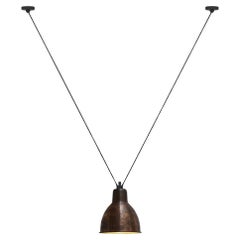 DCW Editions Les Acrobates N°323 XL Round Pendant Lamp in Raw Copper Shade