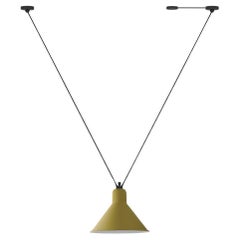 DCW Editions Les Acrobates N°323 AC1 AC2 XL Conic Pendant Lamp in Yellow Shade