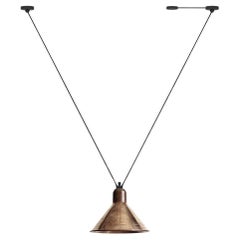DCW Editions Les Acrobates N°323 AC1 AC2(L) XL Conic Pendant Lamp in Raw Copper