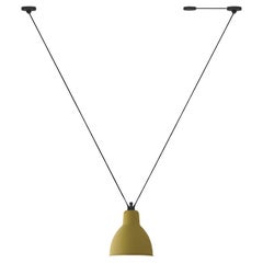 DCW Editions Les Acrobates N°323 AC1 AC2 XL Round Pendant Lamp in Yellow Shade