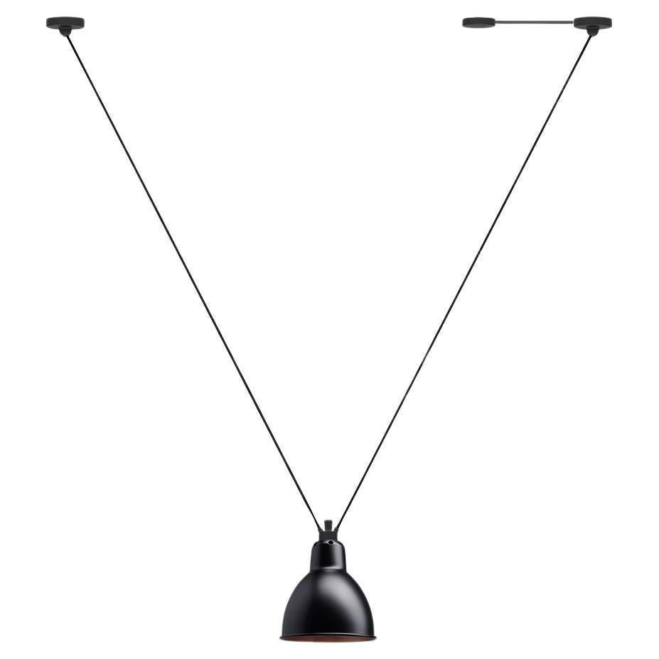 DCW Editions Les Acrobates N°323 AC1AC2( L) L Lampada a sospensione rotonda in rame nero