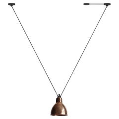 DCW Editions Les Acrobates N°323 AC1 AC2(L) L Round Pendant Lamp in Raw Copper