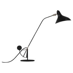 DCW Editions Mantis BS3 Table Lamp in Black Steel and Aluminum