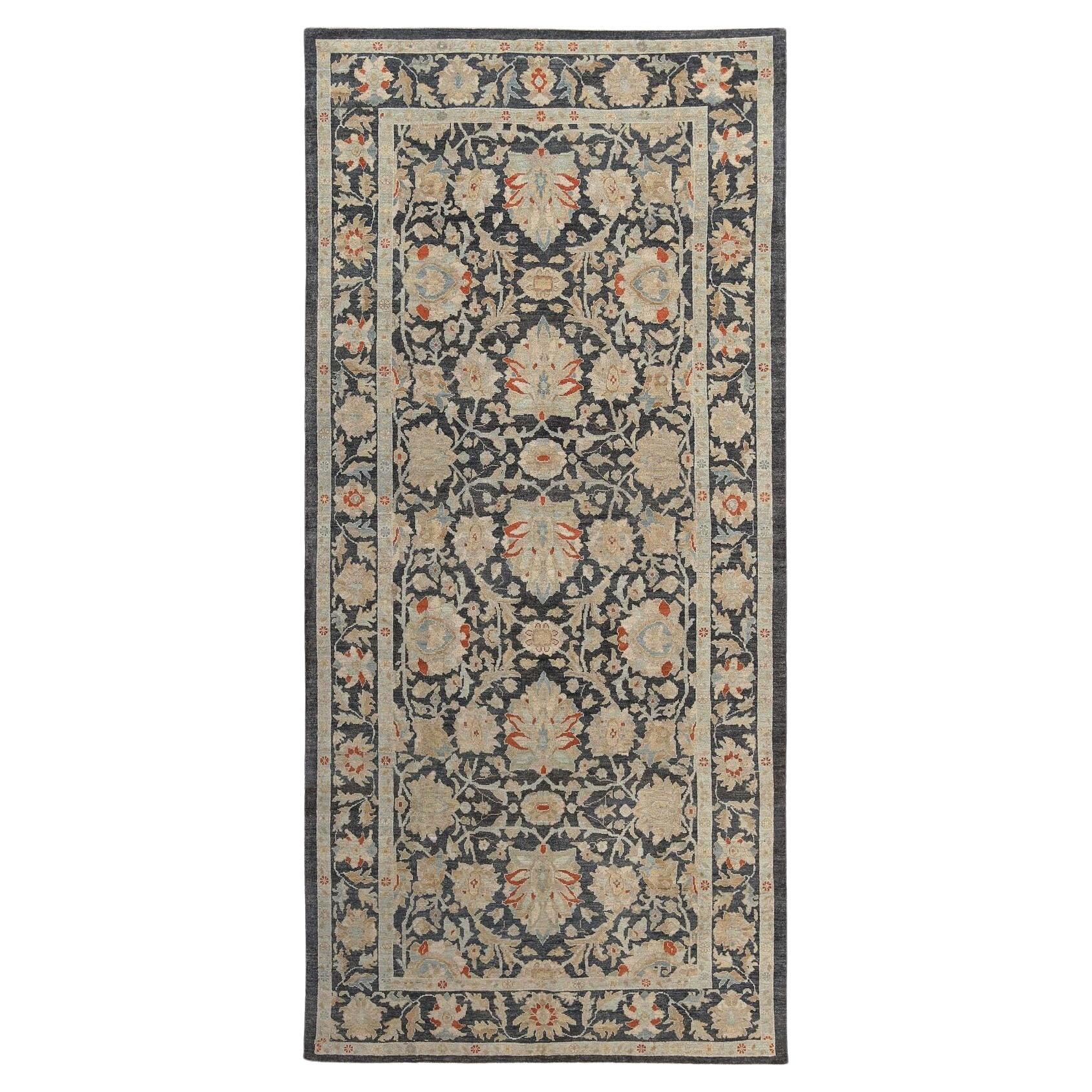 Afganistán Sultanabad Rugs - Lana Marrón Marfil Rojo - 97276