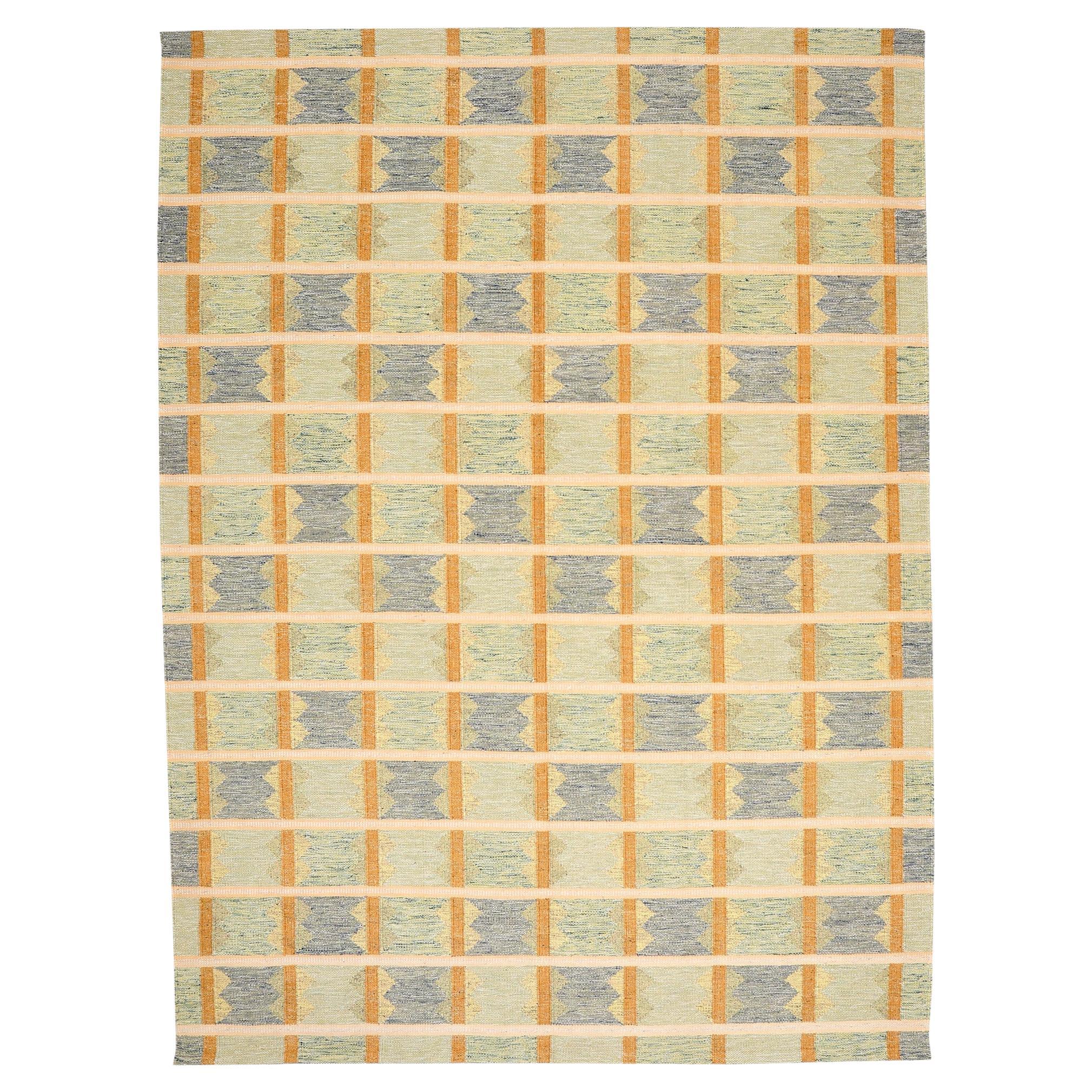 Tappeti Afghanistan Swedish Collection - Lana Blu Avorio - 97360