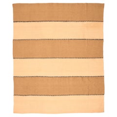 Afghanistan Kilim Teppiche - Wolle Braun Elfenbein Design - 94310