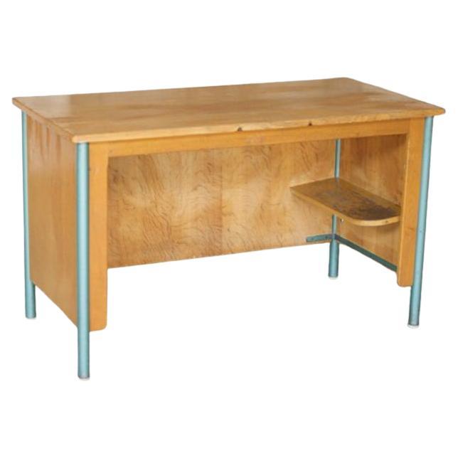 Oak Desk from Jean Prouvé Workshops, 1950 For Sale