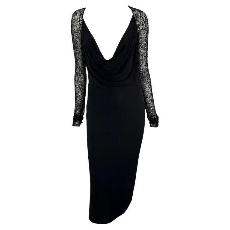 halston black cocktail dress Call The Kettle Black Dress