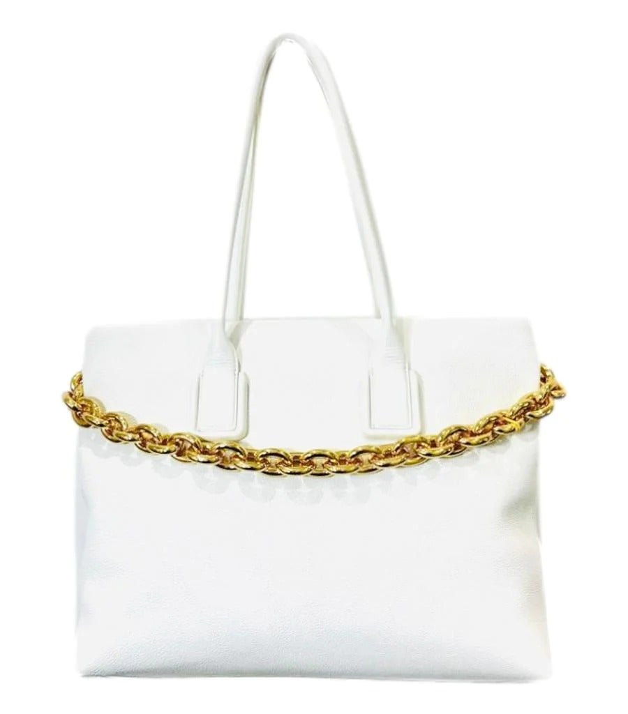 Bottega Veneta Chain Leather Tote Bag