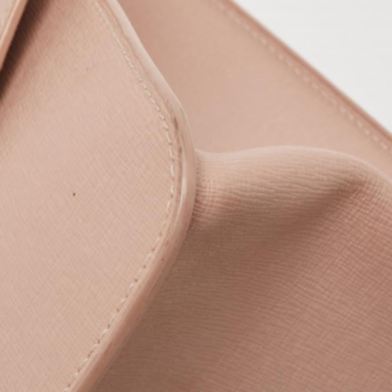 Furla Light Pink Leder Julia Top Handle Tasche im Angebot 1
